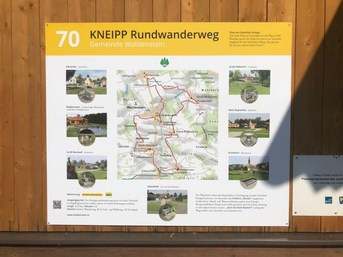 Amstetter'S Ferienwohnung Waldenstein  Kültér fotó